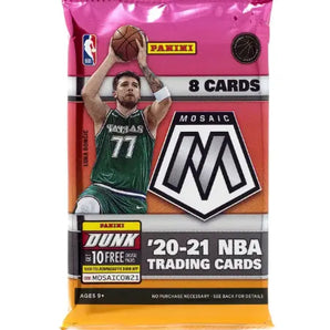 20-21 Panini Mosaic Basketball Multipack Trading Cards - Image #1